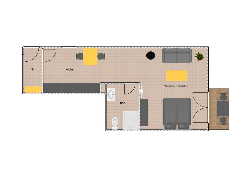 Appartement Am Mythenweg Thale Eksteriør billede